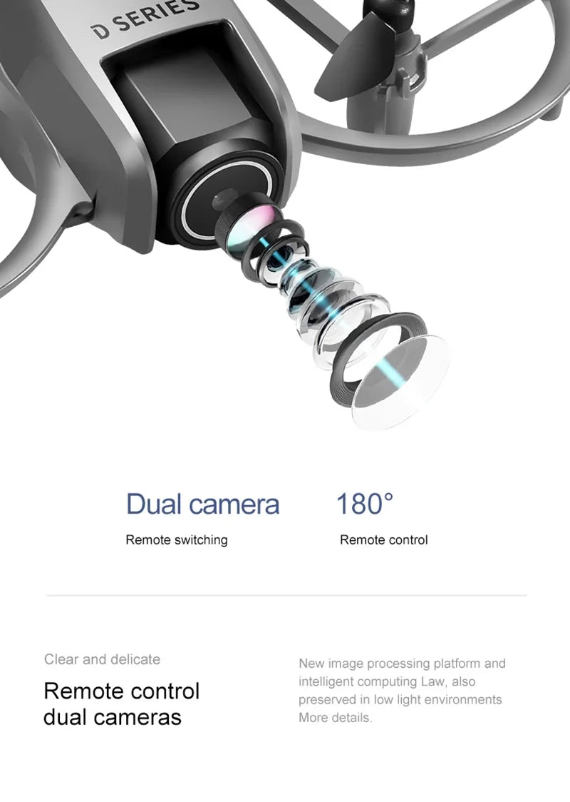 D16 8K Dual Camera GPS Drone – Smart Obstacle Avoidance & Stable Flight