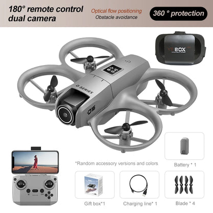 D16 8K Dual Camera GPS Drone – Smart Obstacle Avoidance & Stable Flight