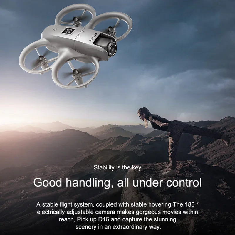 D16 8K Dual Camera GPS Drone – Smart Obstacle Avoidance & Stable Flight