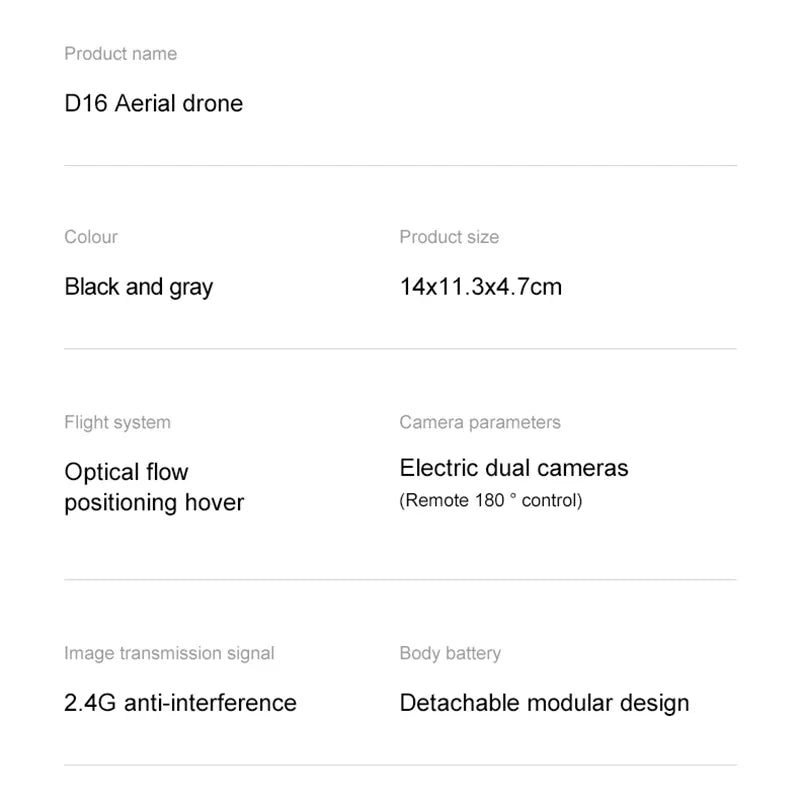 D16 8K Dual Camera GPS Drone – Smart Obstacle Avoidance & Stable Flight