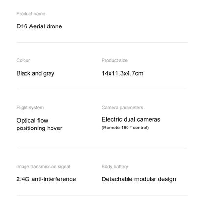 D16 8K Dual Camera GPS Drone – Smart Obstacle Avoidance & Stable Flight